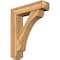 Ekena Millwork Legacy Craftsman Rough Sawn Bracket w/ Offset Brace, Western Red Cedar, 8"W x 34"D x 40"H BKT0806X34X40LEC04RWR - alternate 1